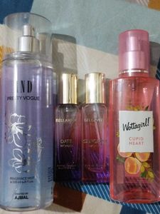 Assorted women's Fragrance Mists & Perfumes
