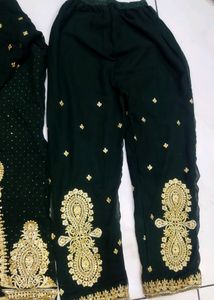 Bottle Green Heavy Dress