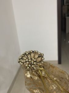 Elegant Gold Brocade Potli Bag