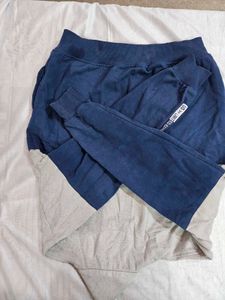 Comfy Blue &amp; Grey Sweatpants