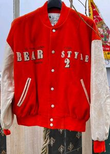 The Bear style Varsity Jacket