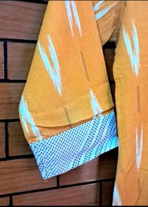 Avaasa cotton ikat kurta