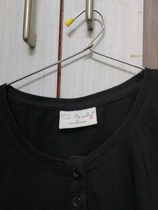 Sleeveless Henley Top
