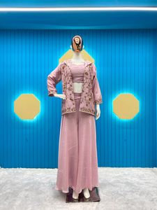 FIONA SILK CORDDING BLAZER/KOTI WITH PLAZO