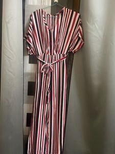 Striped Jumpsuit