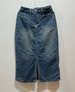 Savana Denim Midi Skirt