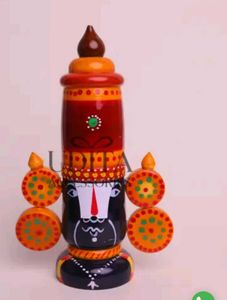 Handmade Wooden Showpiece Balaji idol