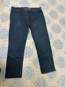 Dark Wash Straight Leg Jeans