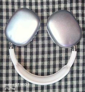 Wireless Silver Headphones