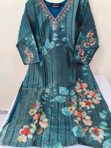 Floral Print Kurta Set