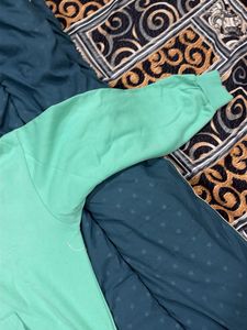 Light Green Graphic Hoodie