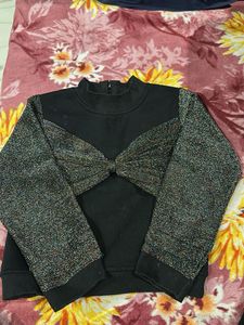 Stylish Black &amp; Shimmer top