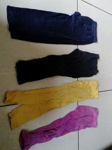 Vibrant Leggings Bundle - 4 Pairs