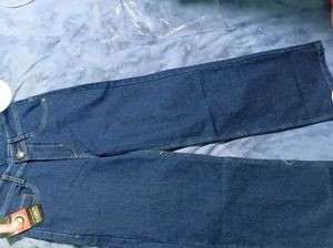Wide Leg Denim Jeans