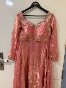 Beautiful Pink Ethnic Gown