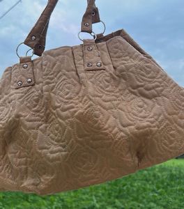 Vintage Quilted Shoulder Bag
