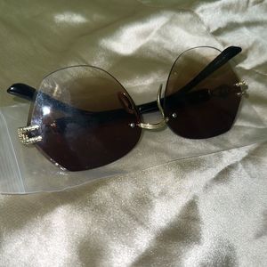 Rimless Round Sunglasses | Each glairs price is