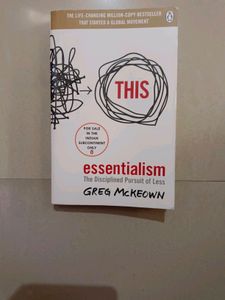 🆕 The Essentialism Book Paperback By Greg McKeown