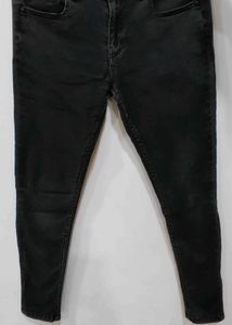 Classic Grey Wash Denim Jeans
