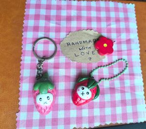 💗 Strawberry Miffy Cottagecore Charms