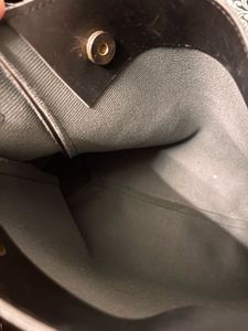 Chic Black Faux Leather Shoulder Bag