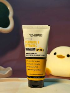 Dr. Sheth's Ceramide &amp; Vitamin C Sunscreen SPF 50+