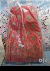 Gorgeous Pink &amp; Gold Lehenga