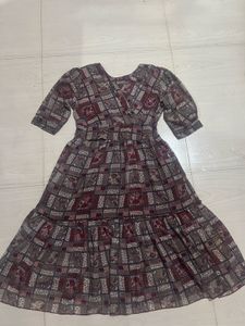 Boho Print Maxi Dress