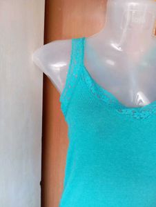 Sea green tank top