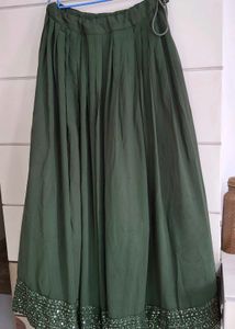 Green Sequin Blouse
