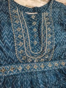 Beautiful Blue Ethnic Gown