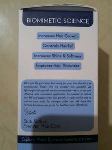WishCare Hair growth serum and concentrate