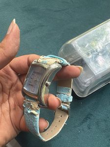Vintage "Black Ice" Blue Watch