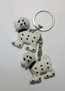 ✨🐶 Cute Small Puppy Dog Keychain 🌸✨