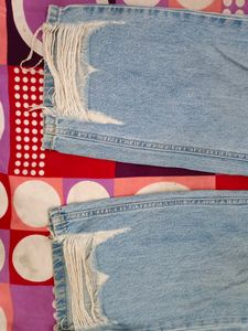 Denim Flared Jeans