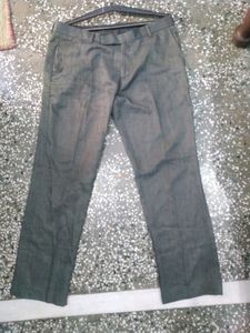 Fashionable Grey Colour Casual Pant