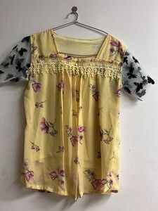 Yellow colour Tunic