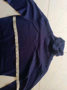 Navy Turtleneck Sweater