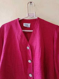 Vintage Red Blazer