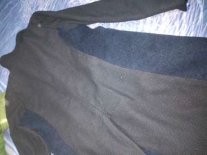 men coat winter korean navy blue