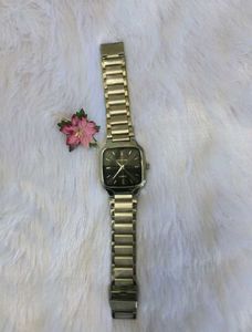 Men's Classic Square Dial Watch