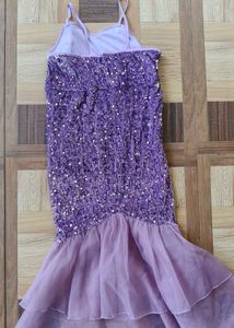 Sparkly Purple Gown