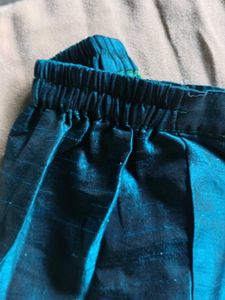 Silk Blend Ethnic Trouser pant wear bottoms with a