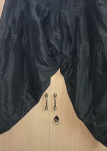 Men's Black Kurta Pajama