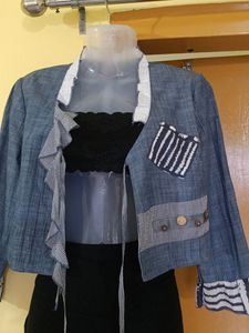 Boho Chic Denim Jacket