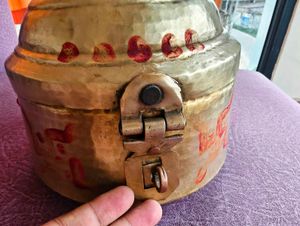 Antique Brass Big Jewellery Box