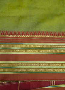 Elegant Green Silk Saree Narayanpeth