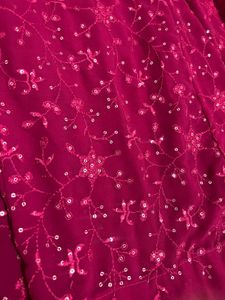 Stunning Magenta Embroidered Lehenga Choli