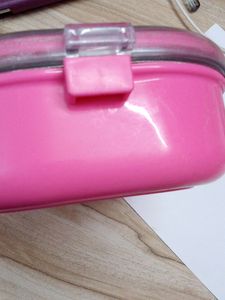 Pink Floral Bento Box