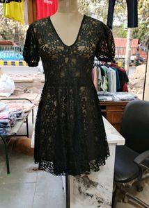 zara sheer dress❤️😍